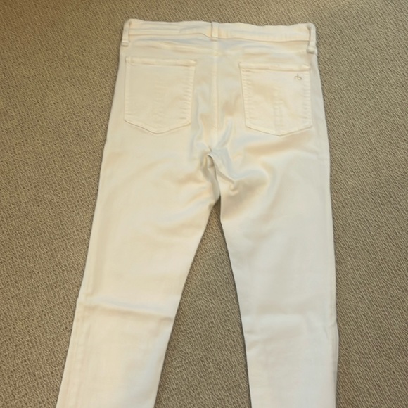 RAG & BONE SKINNY WHITE JEANS - Picture 7 of 9